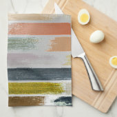 雨の色5 キッチンタオル (四つ折り)