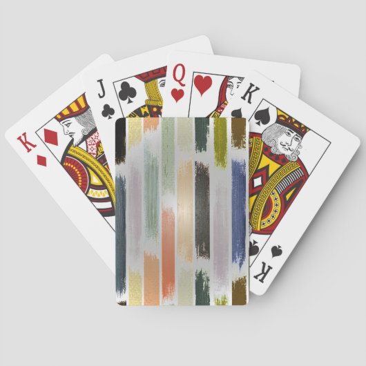 雨の色5 トランプ (裏面)