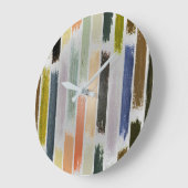 雨の色5 ラージ壁時計 (傾斜)