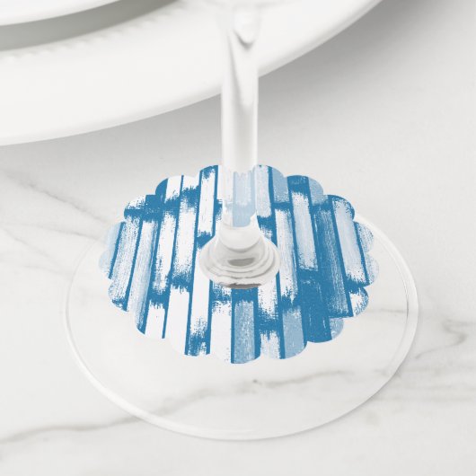 雨の色7 ワイングラスタグ (クローズアップ)