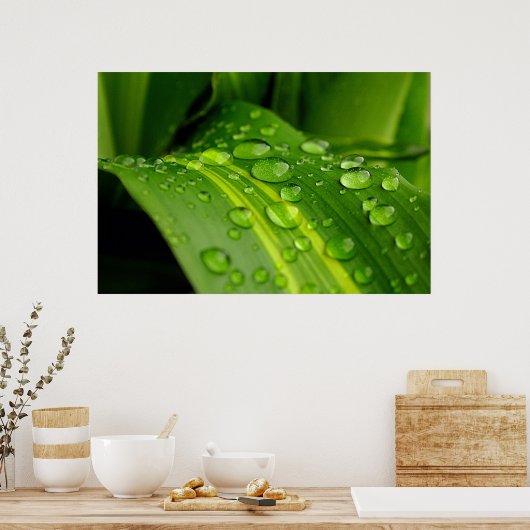 雨の色… ポスター (キッチン)