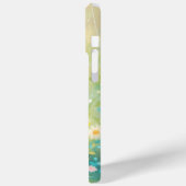 雨の花畑で楽しむカワウソ Case-Mate iPhoneケース (裏面 / 左)