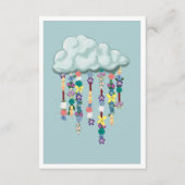 雨の花 エンクロージャーカード (正面)