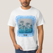 雨の花  Tシャツ (正面)