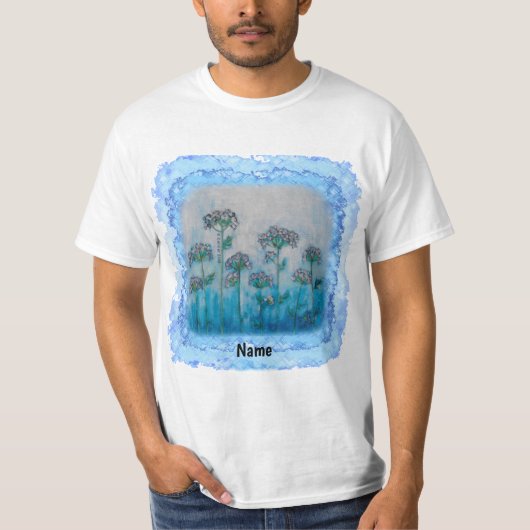 雨の花 Tシャツ (正面)
