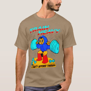 雨の重い私は余裕がないherapyボディビルジム tシャツ