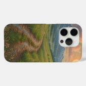 雨の降る山の朝 Case-Mate iPhoneケース (裏面 (横))