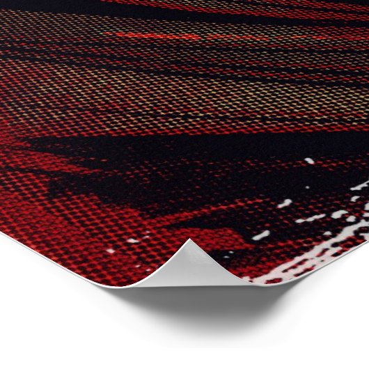 雨の降る火 ポスター (角)