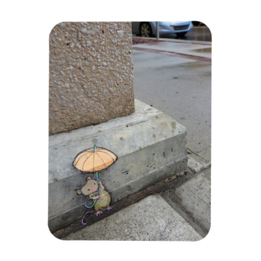 雨の降る雪の降る日 マグネット (縦)