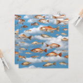 雨の降る魚 カード (正面/裏面インサイチュ)