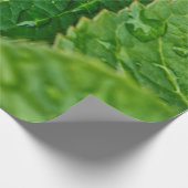 雨の雨滴の水滴葉の雨 ラッピングペーパー (角)