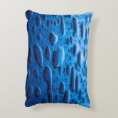 雨の雨滴 アクセントクッション (裏面(縦))