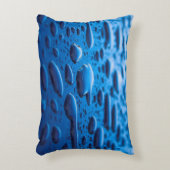 雨の雨滴 アクセントクッション (正面(垂直))