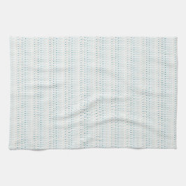 雨の雫パターン キッチンタオル