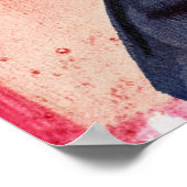 雨の風景(1911)スケッチバイワッシリー・カンディンスキー ポスター (角)