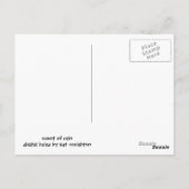 雨の香り ポストカード (裏面)