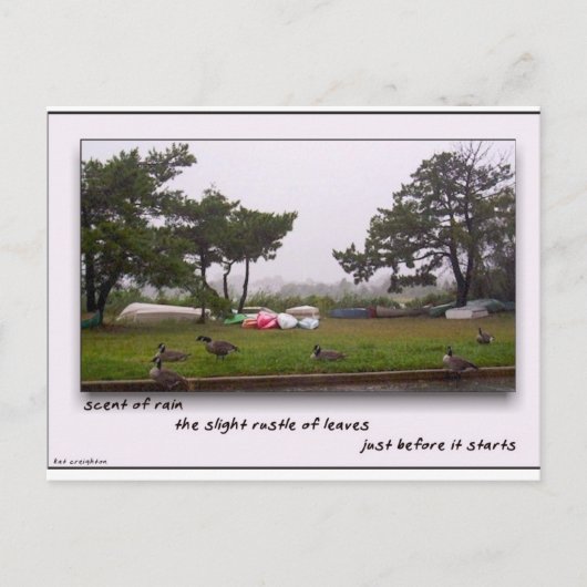 雨の香り ポストカード (正面)