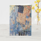 雨のHassamの道 カード (黄色い花)