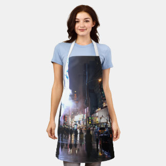 雨のNYCエプロン エプロン