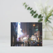 雨のNYC ポストカード (スタンド正面)