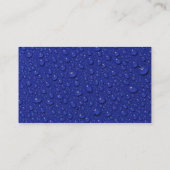 雨は名刺を落とします 名刺 (裏面)