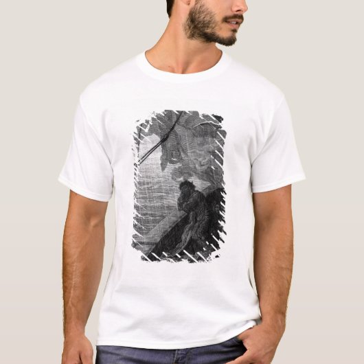 雨は降り始めます Tシャツ (正面)