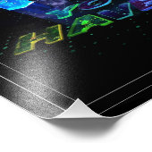 雨もしが降らなきゃ虹が欲しい フォトプリント            (角)