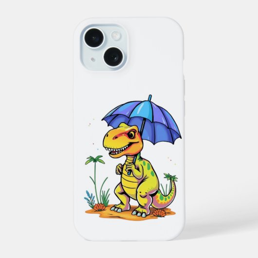 雨よ降れ iPhone 15ケース (裏面)
