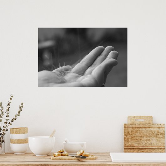 雨を引く ポスター (キッチン)