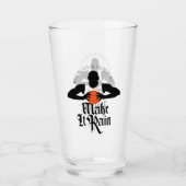 雨を降らせる タンブラーグラス (正面)