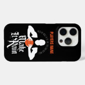雨を降らせる（バスケットボール）ケースメイトiPhoneケース Case-Mate iPhoneケース (裏面 (横))