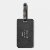 雨を降らせる(バスケットボール)ラゲッジタグ ラゲッジタグ (裏面縦)