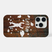 雨を降らせる(ホッケー) iPhoneケース (裏面横)