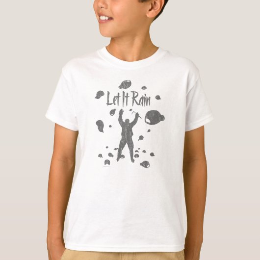 雨を降らせる（ホッケー） Tシャツ (正面)