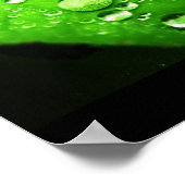 雨を降らせる ポスター (角)