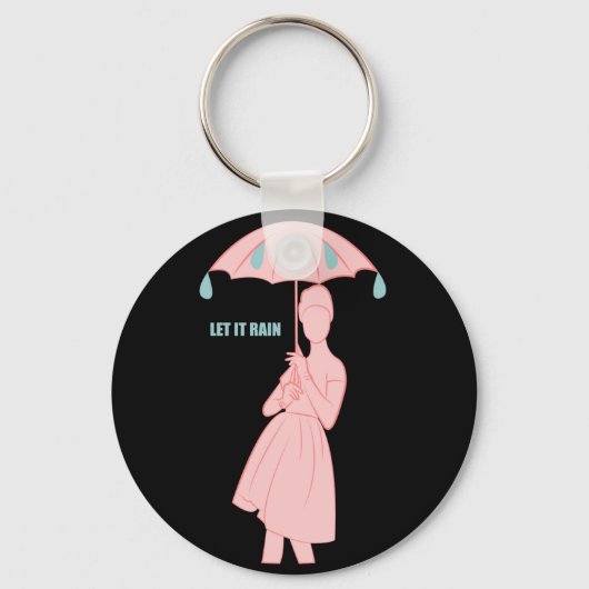 雨を降らせろ キーホルダー (正面)