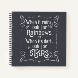 雨インスパイアと暗い時 |ゲストブック ノートブック