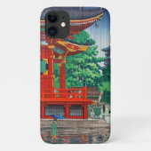 雨カッコいい中東和風川瀬神社 Case-Mate iPhoneケース (裏面)