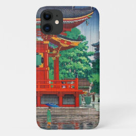 雨カッコいい中東和風川瀬神社 iPhone 11 ケース