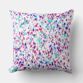 雨カラフル柄枕 クッション