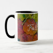 雨カラフル葉後 マグカップ (左)