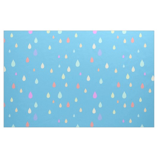 雨カラフル ファブリック (ファットクウォーター)