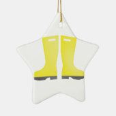 雨ガロッシュ セラミックオーナメント (右)