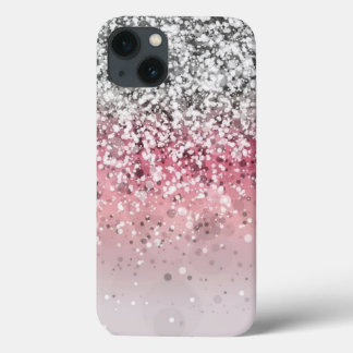 雨グリッター iPhone 13ケース