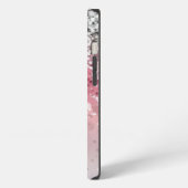 雨グリッター iPhoneケース (左側面)