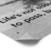 雨スマイル ポスター (角)