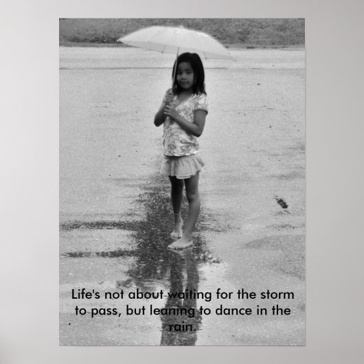 雨スマイル ポスター (正面)