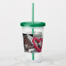 雨パーソナライズされたのハート- Weimaraner Dog