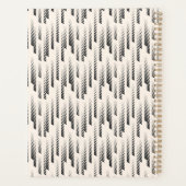 雨モダン模様 プランナー手帳 (裏面)