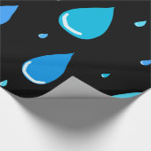 雨低下 ラッピングペーパー (角)